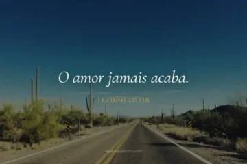 versiculo do dia 1 corintios 13-8