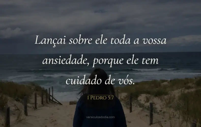versiculo do dia 1 pedro 5-7