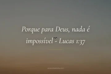 versiculo do dia lucas 1-37