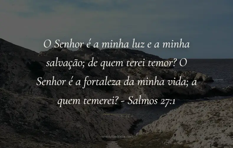 versiculo do dia