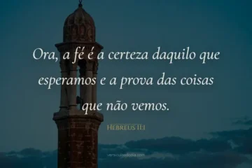 versiculo do dia Hebreus 11-1