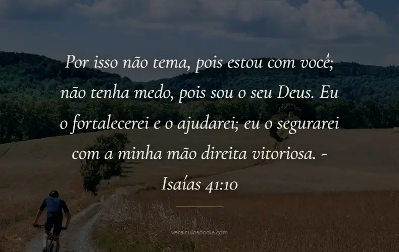 versiculo do dia Isaias 41-10