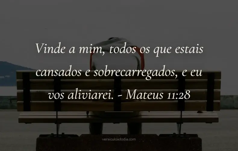 versiculo do dia Mateus 11-28