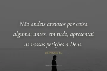 versiculo do dia filipenses 4-6