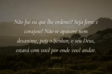 versiculo do dia josué 1-9