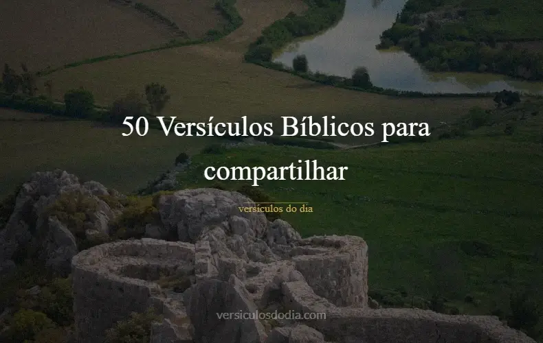 versiculos para compartilhar